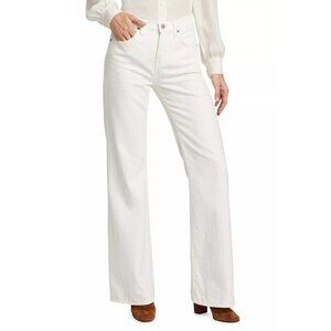 Nili Lotan Celia Bootcut Jeans Women’s Cream Wash Size 28